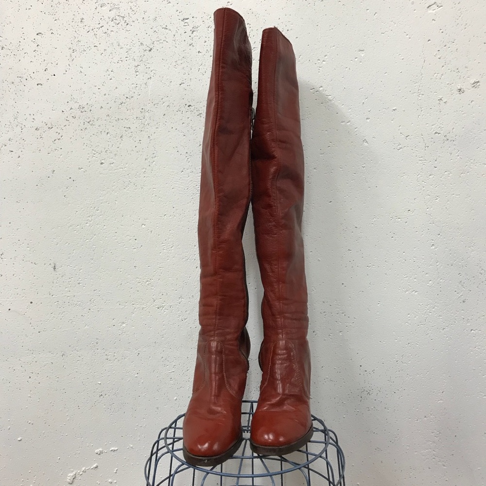 Vintage OTK boots - Picture 2 of 8